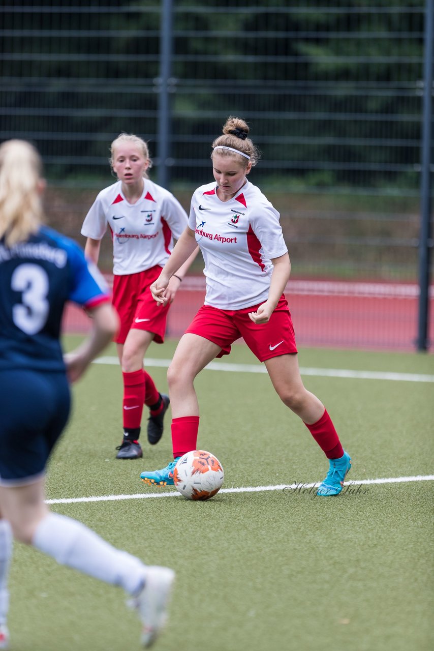 Bild 298 - wBJ Walddoerfer - VfL Pinneberg : Ergebnis: 3:3